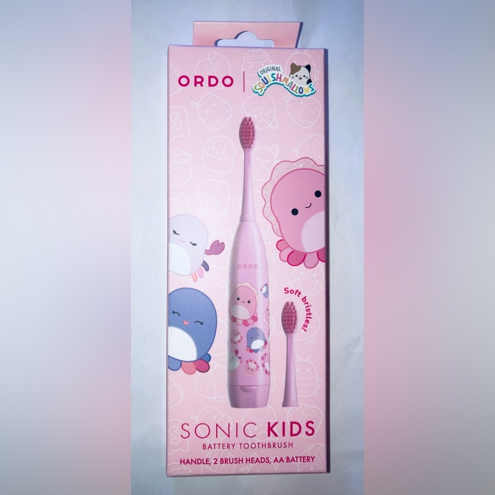 Ordo Sonic Kids Toothbrush x Squishmallows - Auggie - NEW!